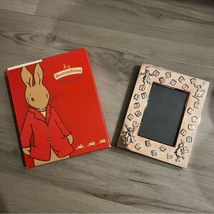 Reed and Barton musical frame holds 3x5” photo silver plated